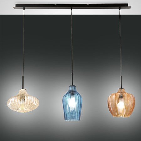 Sospensione Olbia tre luci