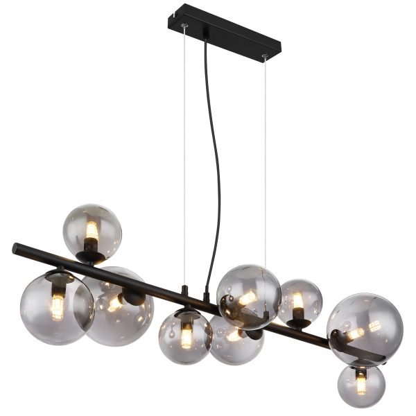 Sospensione Balls 9 nero